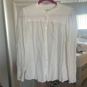 Loft white blouse